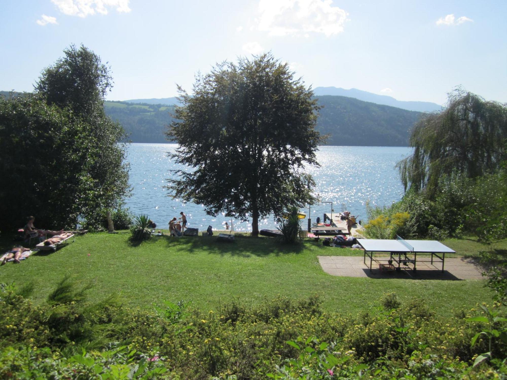 Ferienwohnung Moser Am See ミルシュタット エクステリア 写真